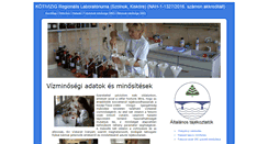 Desktop Screenshot of labor.koroserfejlesztese.hu
