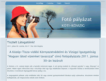 Tablet Screenshot of fotopalyazat.koroserfejlesztese.hu